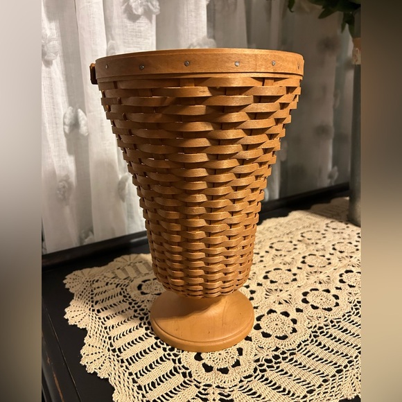 Longaberger Other - Longaberger Collectors Club Woven Basket Vase
